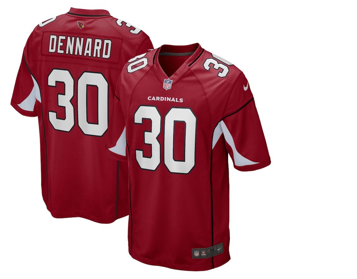 Men Arizona Cardinals #30 Darqueze Dennard Nike Cardinal Game NFL Jersey->arizona cardinals->NFL Jersey
